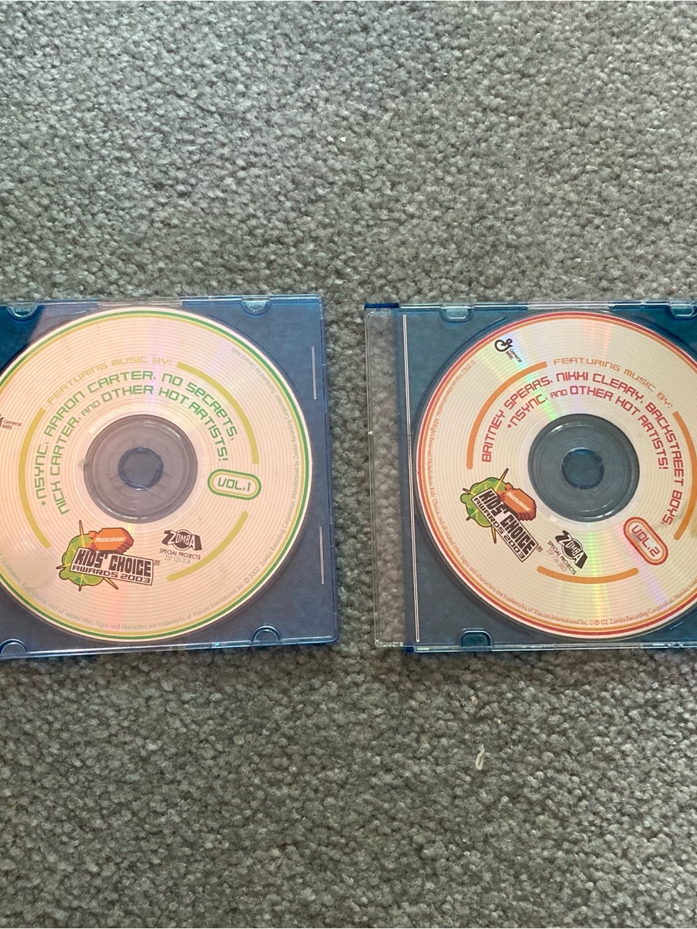 CDs: Kid’s Choice volume 1 & 2
